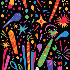 colorful Celebration Pattern Images illustrations