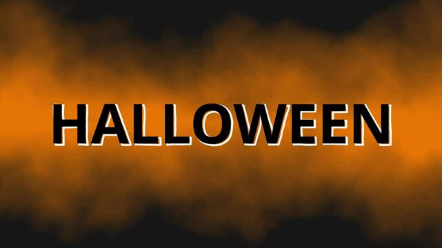 Halloween is a holiday. Halloween Video Screensaver. High quality 4k footage