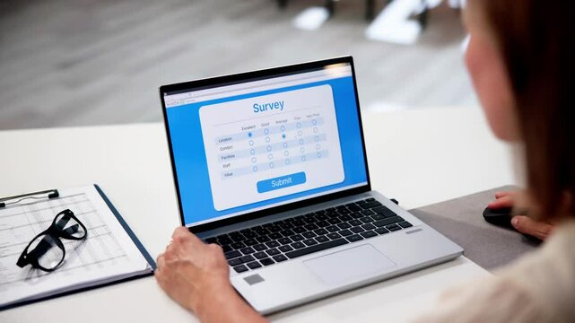 Online Feedback Or Business Survey Form