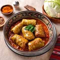 Traditional Romanian Sarmale Comfort Food Delight