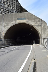 トンネル 自動車道路 山形県庄内