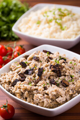 Delicious Mushroom Risotto with Cherry Tomatoes and Fresh Herbs