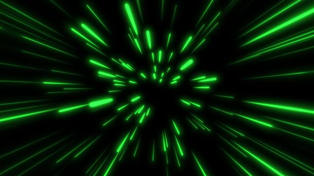 A leap through hyperspace, soaring among the stars to a distant galaxy