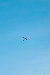 airplane in the sky