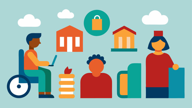 These illustrations can serve to visually represent the concept of inclusive libraries and their commitment to accessibility for all patrons.