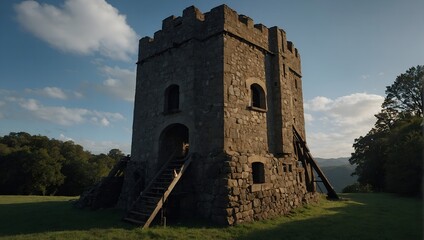 The archer tower invites exploration and discovery