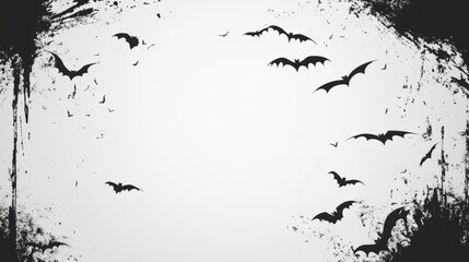 dark background with spider and spider web