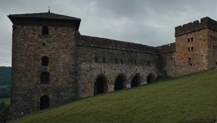 Families enjoy picnics on the lawn surrounding the iconic archer tower on sunny days