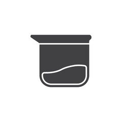 beaker icon Group symbol or sign vector