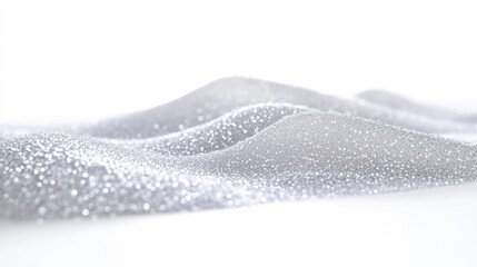 White snowy texture for New Year's or wedding greeting holiday cover or horizontal poster, template for greetings, web, blog, banner, promo or social media advertising.