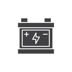 car battery icon Group symbol or sign vector