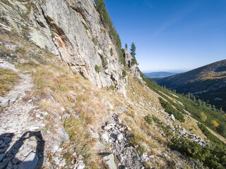 Landscape of Rila Mountain near Malyovitsa peak, Bulgaria