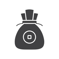 coin bag icon Group symbol or sign vector