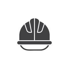 construction helmet icon Group symbol or sign vector