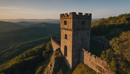 Nature trails lead to the enchanting archer tower