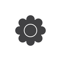 flower icon Group symbol or sign vector