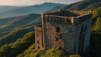 Photographers capture the magic of the archer tower at golden hour