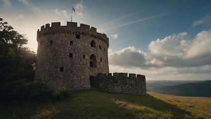 Stories of valor are etched in the archer tower
