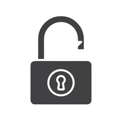 open lock icon Group symbol or sign vector