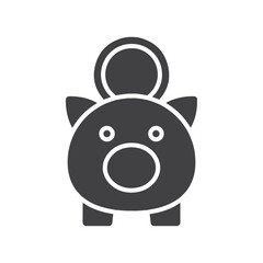 piggy bank icon Group symbol or sign vector