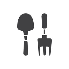 trowel icon Group symbol or sign vector