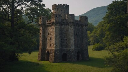 The archer tower captivates those who come to visit