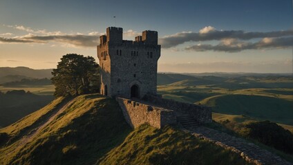 The archer tower captures the essence of adventure and exploration for all who visit