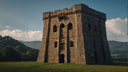 The archer tower captures the essence of adventure and discovery