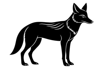 Obraz premium Set of silhouettes of Halloween animal on a white background. Vector illustration.