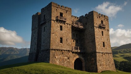 The archer tower captures the hearts and minds of all who come to see it