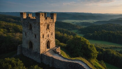 The archer tower captures the imagination of all who encounter its charm