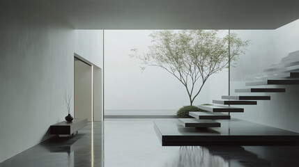 Fototapeta premium Luxury Interior Photography Featuring High-End Design Elements & Elegant Ambiance 