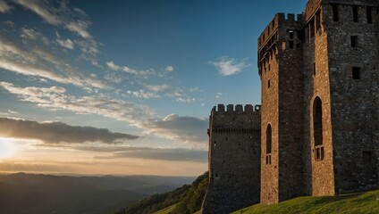 The archer tower features lovely paths leading to hidden wonders