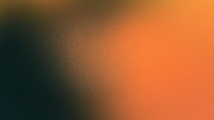 Blurry orange background with a black foreground
