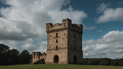 The archer tower features paths leading to scenic viewpoints for all to enjoy