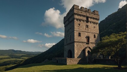The archer tower features stunning architecture that captivates every visitor