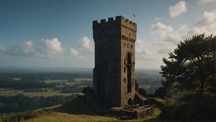 Obraz premium The archer tower has inspired many local legends