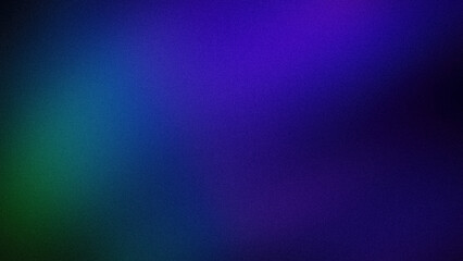Dark gradient with deep blue, purple, and green hues blending seamlessly in a grainy texture, ideal for moody, abstract wallpapers, banners, and creative designs