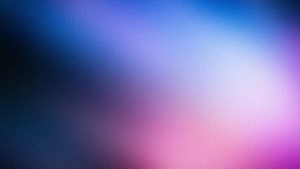 A smooth abstract gradient featuring a blend of blue, pink, and purple hues, enhanced by a grainy texture. Ideal for backgrounds, wallpapers, and digital designs