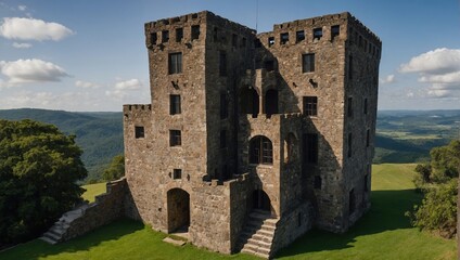 The archer tower inspires awe and wonder among visitors