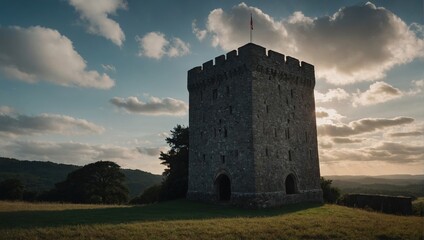 The archer tower invites adventure in a stunning setting
