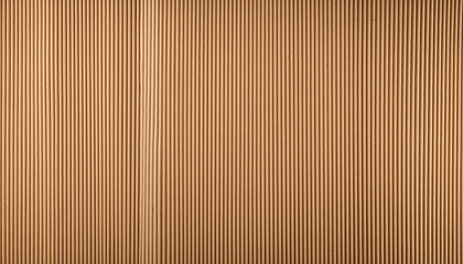 Obraz premium Kraft paper texture vertical striped pattern for wrapping. Kraft paper texture background.