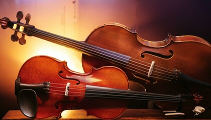 비올라와 첼로 바이올린