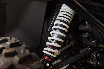 Closeup view of an Offord Vehicle Suspension System highlighting its components and design © Евгений Вершинин