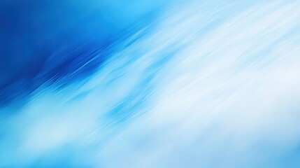 Abstract Blue and White Blurred Background