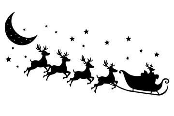 Christmas vector icon illustration and New Year icons collection 