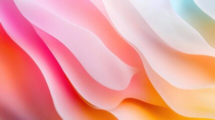 Obraz premium Abstract Colorful Wavy Pattern