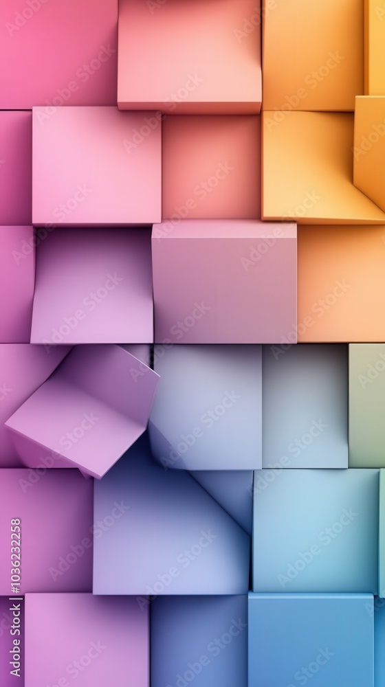 Poster a vibrant mosaic of pixelated squares creates a digital pattern with contrasting colors, showcasing 