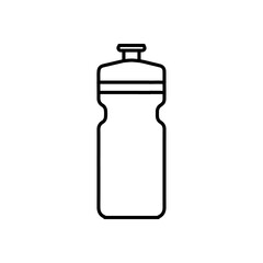 water bottle icon Flat logo isolated symbol