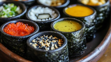 Authentic Japanese Sauce and Condiment Showcase